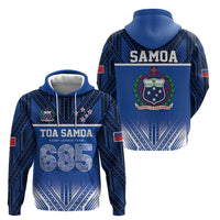 Toa Samoa 685 Zip Hoodie Uso Aso Uma For Life For Samoa - Polynesian Pride