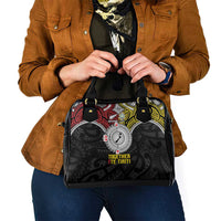 Aotearoa and Niue Mo Te Tiriti Shoulder Handbag New Zealand Honour The Treaty Ake!Ake!Ake! LT9 - Polynesian Pride