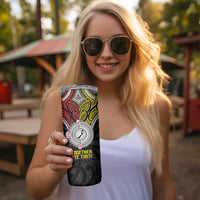 Aotearoa and Niue Mo Te Tiriti Skinny Tumbler New Zealand Honour The Treaty Ake!Ake!Ake! LT9 - Polynesian Pride