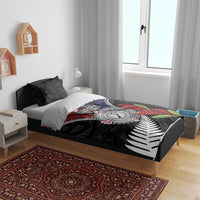 Aotearoa and Samoa Mo Te Tiriti Bedding Set Tangata Moana Stand with Tangata Whenua LT9 - Polynesian Pride