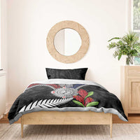 Aotearoa and Samoa Mo Te Tiriti Bedding Set Tangata Moana Stand with Tangata Whenua LT9 - Polynesian Pride
