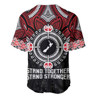 Aotearoa Proud To Be Maori Baseball Jersey New Zealand Fight Together LT9 - Polynesian Pride