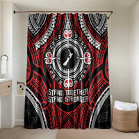 Aotearoa Proud To Be Maori Bathroom Set New Zealand Fight Together - Polynesian Pride
