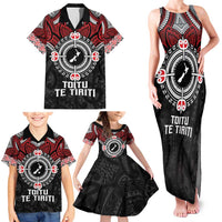 Aotearoa Proud To Be Maori Family Matching Tank Maxi Dress and Hawaiian Shirt New Zealand Fight Together LT9 - Polynesian Pride