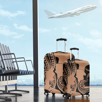 Personalised Valentines Day Romantic Lovers Luggage Cover LT9 - Polynesian Pride