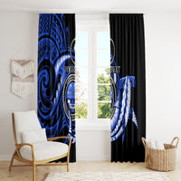 Personalised Chuuk FSM Culture Day Window Curtain Hammerhead Shark Tattoo 2024 LT9 - Polynesian Pride