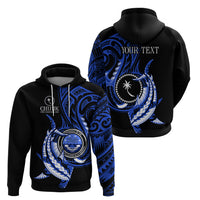 Personalised Chuuk FSM Culture Day Zip Hoodie Hammerhead Shark Tattoo 2024 LT9 - Polynesian Pride