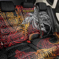 Papua New Guinea Sepik Personalised Back Car Seat Cover PNG Bird of Paradise Tattoo - Polynesian Pride