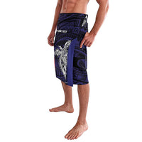 Personalised PNG Bougainville Lavalava Bird of Paradise Tattoo Flag Motif - Polynesian Pride