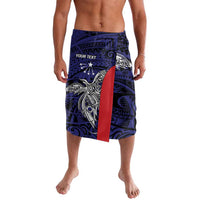 Personalised PNG Central Province Lavalava Bird of Paradise Tattoo Flag Motif - Polynesian Pride