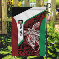 Personalised PNG East New Britain Province Garden Flag Bird of Paradise Tattoo Flag Motif LT9 Garden Flag Green - Polynesian Pride
