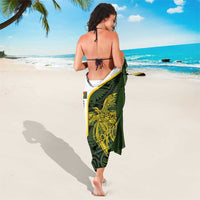 Personalised PNG Eastern Highlands Sarong Bird of Paradise Tattoo Flag Motif - Polynesian Pride