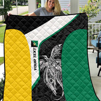 Personalised PNG Enga Province Quilt Bird of Paradise Tattoo Flag Motif - Polynesian Pride