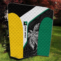Personalised PNG Enga Province Quilt Bird of Paradise Tattoo Flag Motif - Polynesian Pride
