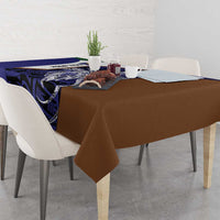 Personalised PNG Manus Province Tablecloth Bird of Paradise Tattoo Flag Motif LT9 - Polynesian Pride