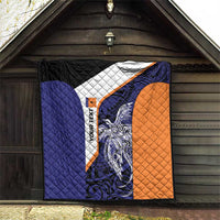 Personalised PNG New Ireland Quilt Bird of Paradise Tattoo Flag Motif - Polynesian Pride