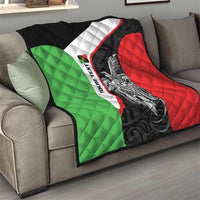 Personalised PNG Southern Highlands Province Quilt Bird of Paradise Tattoo Flag Motif - Polynesian Pride