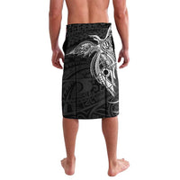 Personalised PNG Western Province Lavalava Bird of Paradise Tattoo Flag Motif - Polynesian Pride