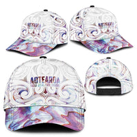 New Zealand Aotearoa Classic Cap Pink Maori Papua Shell Indigenous LT9 - Polynesian Pride