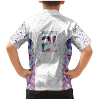 Custom New Zealand Aotearoa Family Matching Mermaid Dress and Hawaiian Shirt Pink Maori Paua Shell Indigenous - Polynesian Pride