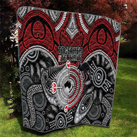 Aotearoa and Australia Quilt New Zealand Honour The Treaty Ake!Ake!Ake! LT9 - Polynesian Pride