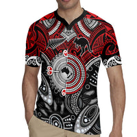 Aotearoa and Australia Rugby Jersey New Zealand Honour The Treaty Ake!Ake!Ake!