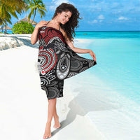 Aotearoa and Australia Sarong New Zealand Honour The Treaty Ake!Ake!Ake! LT9 - Polynesian Pride