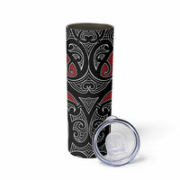 Koru Fern New Zealand Skinny Tumbler Maori Tribal Pattern LT9 - Polynesian Pride