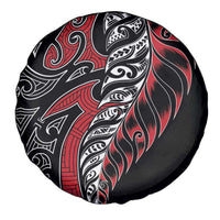 Koru Fern New Zealand Spare Tire Cover Maori Tribal Pattern