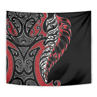 Koru Fern New Zealand Tapestry Maori Tribal Pattern
