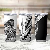 Koru Fern New Zealand Maori Tribal Warrior Tumbler Cup LT9 - Polynesian Pride