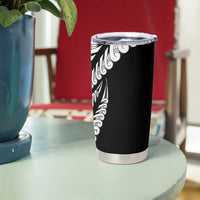 Koru Fern New Zealand Maori Tribal Warrior Tumbler Cup LT9 - Polynesian Pride