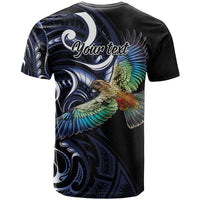 New Zealand Kea Bird Personalised T Shirt Maori Tribal Koru Art LT9 - Polynesian Pride