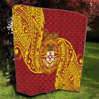Personalised Kolisi Tonga Atele Quilt Since 1882 Simple Ngatu Pattern