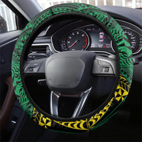 Tonga Liahona High School Steering Wheel Cover Since 1948 Special Kupesi Pattern