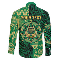 Personalised Tonga Saineha High School Family Matching Mermaid Dress and Hawaiian Shirt Since 1978 Special Kupesi Pattern