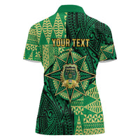Personalised Tonga Saineha High School Women Polo Shirt Since 1978 Special Kupesi Pattern