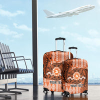 Personalised Tonga Tailulu College Luggage Cover Since 1967 Special Kupesi Pattern Version 2