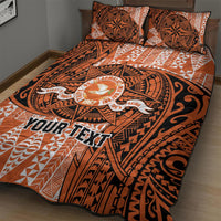 Personalised Tonga Tailulu College Quilt Bed Set Since 1967 Special Kupesi Pattern Version 2