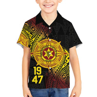 Personalised Tonga High School Hawaiian Shirt Since 1947 Special Kupesi Pattern LT9 - Polynesian Pride