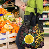 Personalised Shefa Day Grocery Bag Happy June 18 Vanuatu Province LT14 - Polynesian Pride