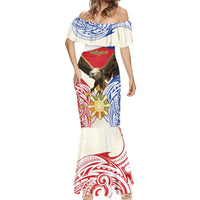 Philippines Independence Day Mermaid Dress Pilipinas Eagle 126th Anniversary LT14 - Polynesian Pride