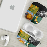 Rugby 2025 Championship AirPods Case Combination of Southern Hemisphere Countries - Polynesian Pride