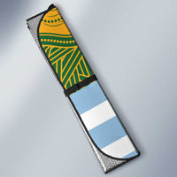 Rugby 2025 Championship Auto Sun Shade Combination of Southern Hemisphere Countries - Polynesian Pride