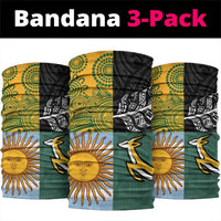 Rugby 2025 Championship Neck Gaiter Combination of Southern Hemisphere Countries - Polynesian Pride
