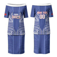 Custom Manu Samoa Rugby 2026 Couples Matching Puletasi and Hawaiian Shirt Samoan Pattern