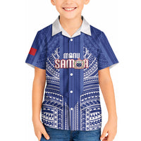Custom Manu Samoa Rugby 2026 Hawaiian Shirt Samoan Pattern