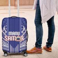 Manu Samoa Rugby 2026 Luggage Cover Samoan Pattern