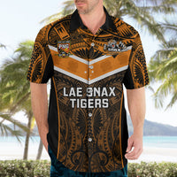 Papua New Guinea Rugby Hawaiian Shirt Lae Snax Tigers PNG Polynesian Pattern LT14 - Polynesian Pride