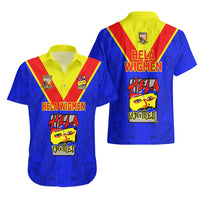 Papua New Guinea Rugby Hawaiian Shirt Hela Wigmen PNG Polynesian Pattern LT14 - Polynesian Pride